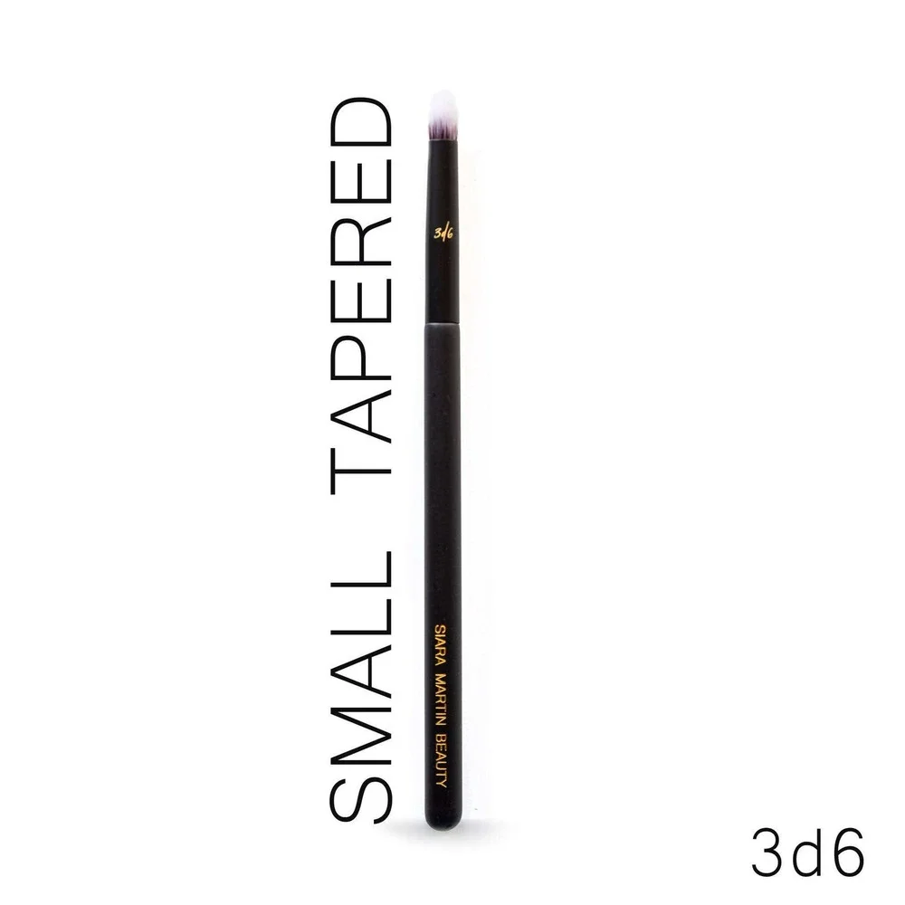 Siara Martin Beauty 3d6 Small Tapered Eyeshadow Brush Synthetic Precision Blend